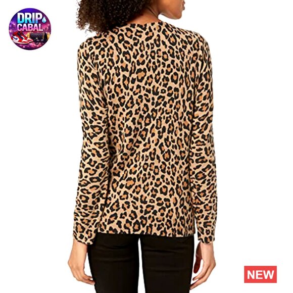 Long Sleeve Lightweight Crewneck Sweater Classic Minimal Chic Pullover - Picture 2 of 7